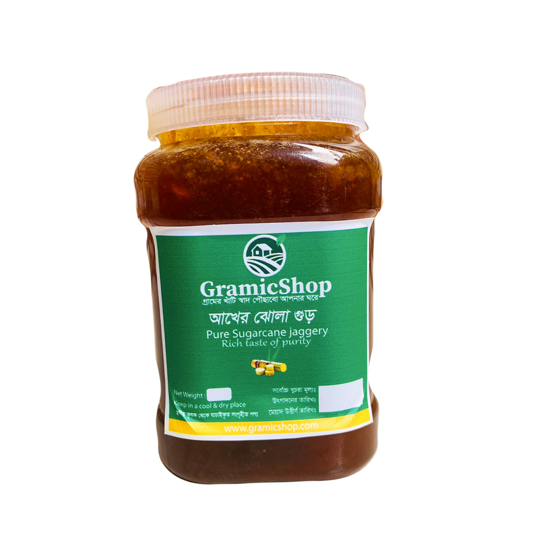 খাঁটি আখের ঝোলা গুড় | Pure Liquid Cane Jaggery